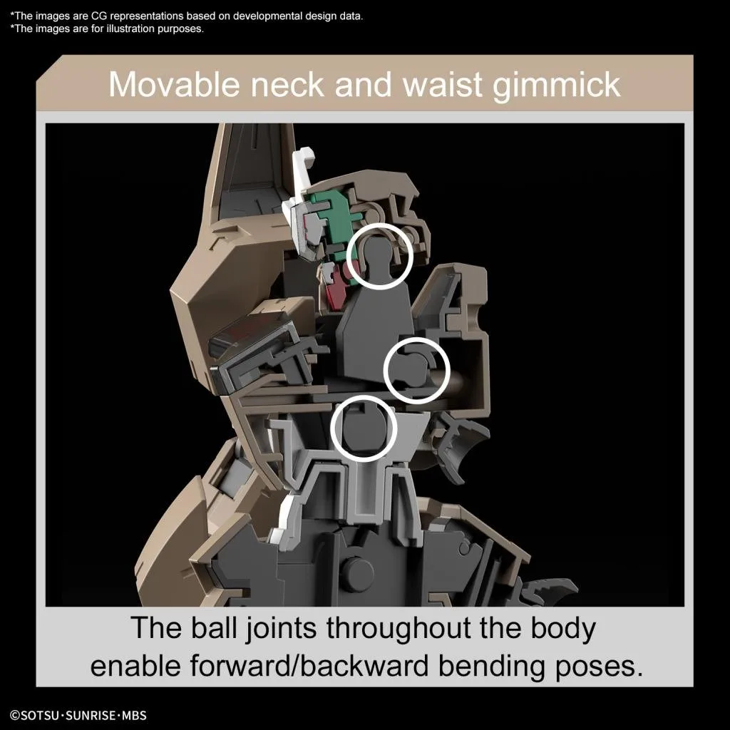 THE WITCH FROM MERCURY - HG 1/144 Gundam LFRITH Thorn - Model Kit